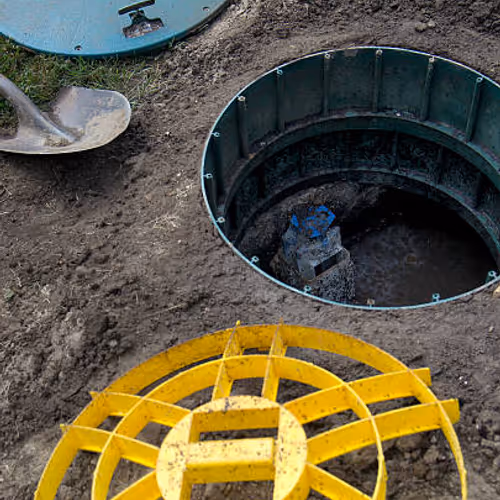 Septic tank lid